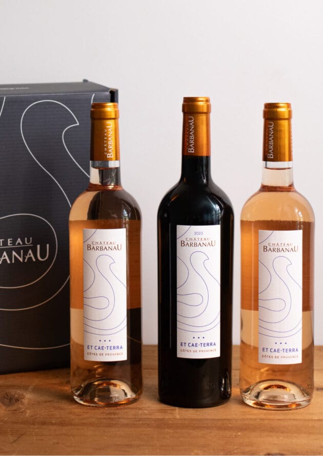 coffret noël de vins sous le sapin "signature du château" Barbanau