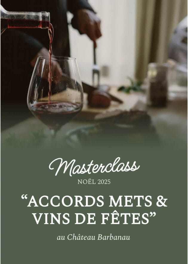 masterclass accords mets et vins Barbanau