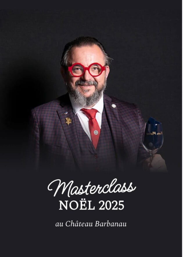 masterclass accords mets et vins Barbanau avec Fabrice sommier MOF